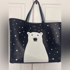 Kate Spade Large Polar Bear Tote